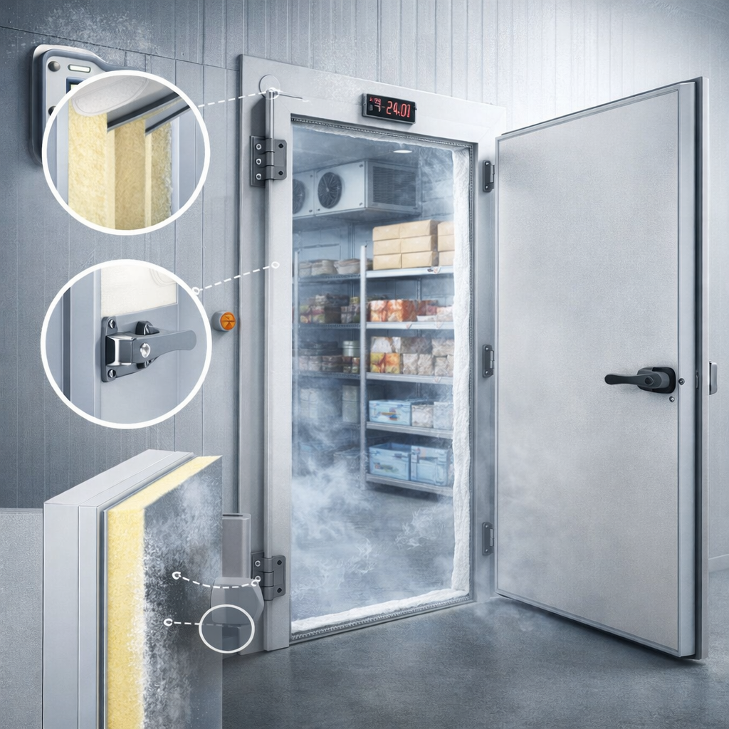 Soğuk Hava Deposu Kurulumunda Doğru Panel + Kapı Kombinasyonu Nasıl Belirlenir